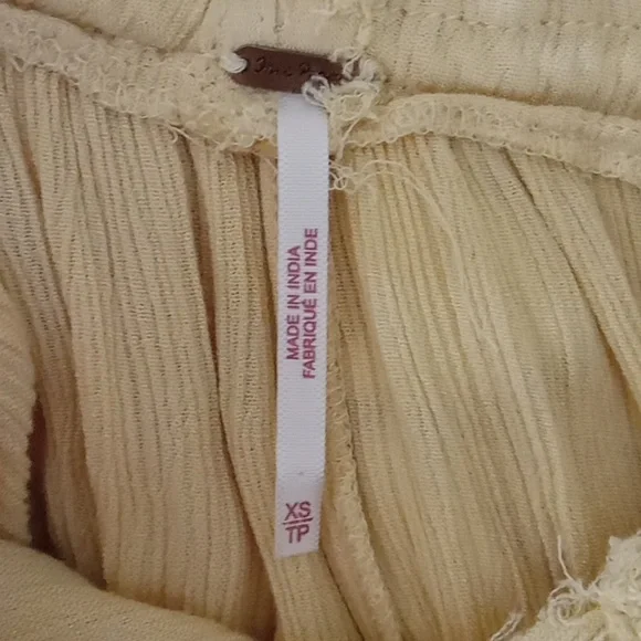 Free People Bali Will Wait For You Dress in Garbanzo Oversized Boho XS - Picture 16 of 16